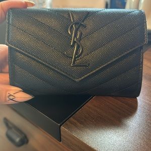 Small YSL Monogram Envelope Wallet